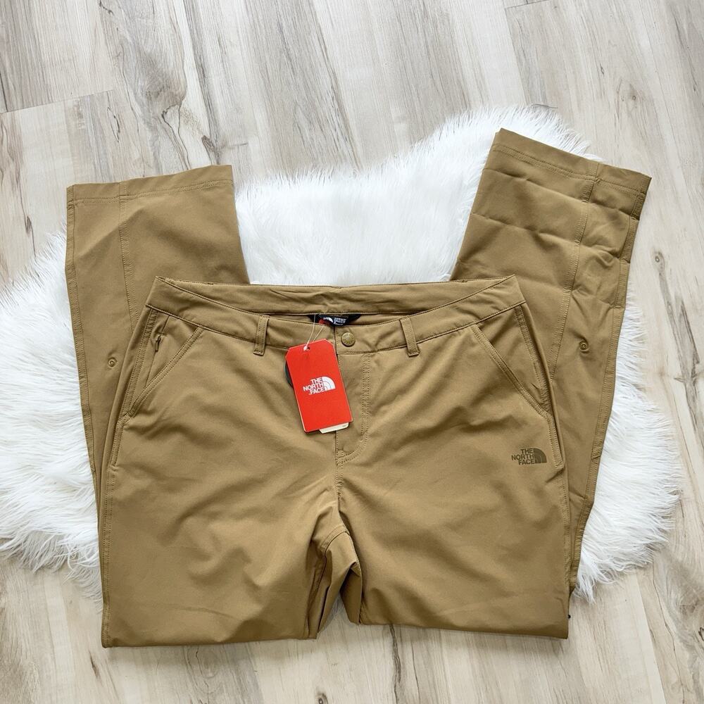 Women’s The North Face Paramount Convertible Pants Khaki Size 16 New SH